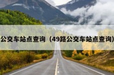 公交车站点查询（49路公交车站点查询）