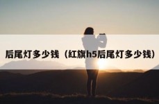 后尾灯多少钱（红旗h5后尾灯多少钱）