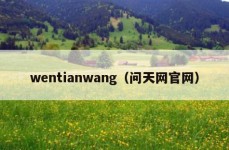 wentianwang（问天网官网）