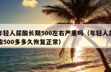 年轻人尿酸长期500左右严重吗（年轻人尿酸500多多久恢复正常）