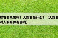 大理石有危害吗？大理石是什么？（大理石到底对人的身体有害吗）