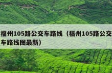 福州105路公交车路线（福州105路公交车路线图最新）