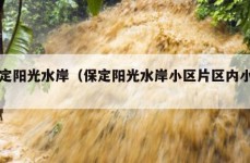 保定阳光水岸（保定阳光水岸小区片区内小学）